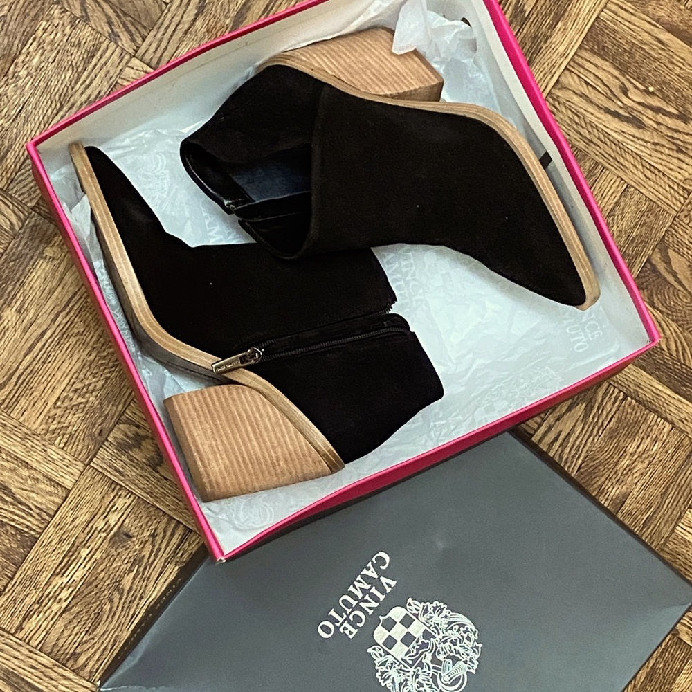 Vince Camuto Ankle Suede Boots